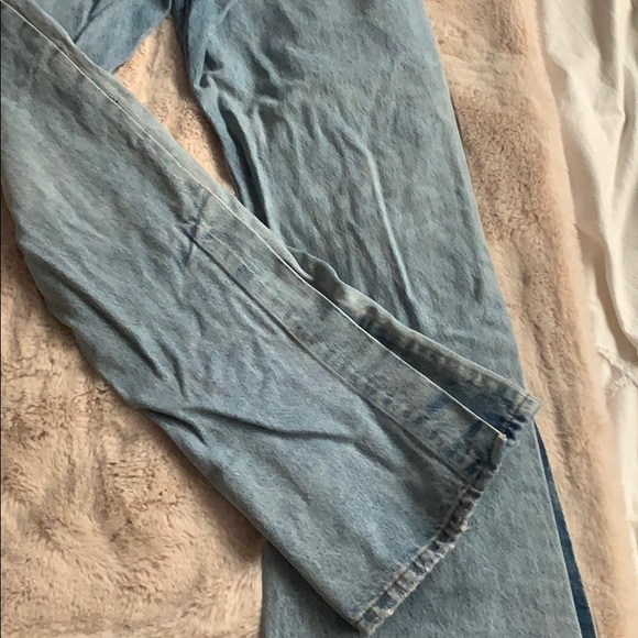 LEVIS SPLIT FLARE HIGH RISE JEANS - Picture 5 of 5